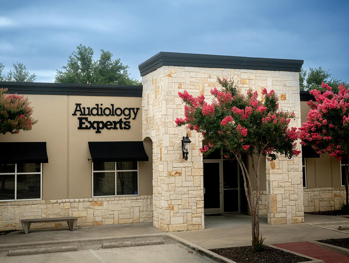 Front of the Audiology Experts office in Arlington, TX